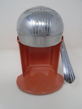 Vintage Juice O Matic Chrome/Coral - Single Action - Rival Mfg Co | Ozzy's Antiques, Collectibles & More