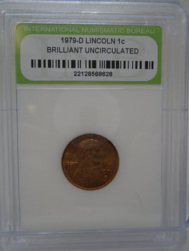 1979-D Lincoln 1c Brilliant Uncirculated | Ozzy's Antiques, Collectibles & More