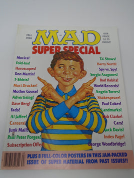 Vintage MAD Magazine Fall Super Special 1986