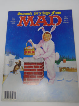 Vintage MAD Magazine #276 Jan 88