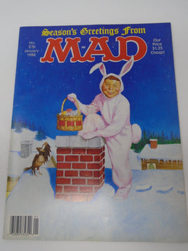 Vintage MAD Magazine #276 Jan 88 | Ozzy's Antiques, Collectibles & More