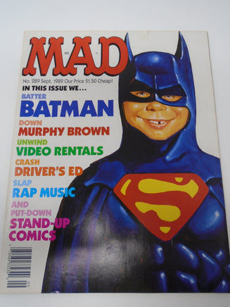 Vintage MAD Magazine #289 Sep 89 | Ozzy's Antiques, Collectibles & More