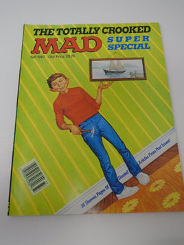 Vintage MAD Magazine Totally Crooked Super Special Fall 1987