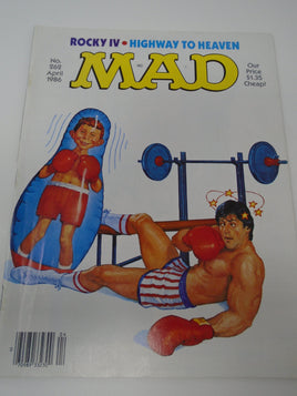 Vintage MAD Magazine #262 April 86
