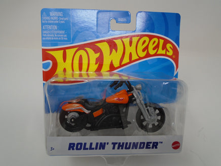 Hot Wheels Street Motorcycle - Rollin Thunder X4221 | Ozzy's Antiques, Collectibles & More