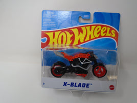 Hot Wheels Street Motorcycle -X Blade (Red)X4221 | Ozzy's Antiques, Collectibles & More