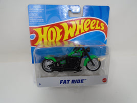 Hot Wheels Street Motorcycle -Twin Flame (Green) | Ozzy's Antiques, Collectibles & More