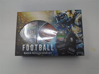 Football Wooden Puzzle & Trivia Set | Ozzy's Antiques, Collectibles & More