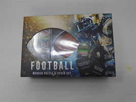 Football Wooden Puzzle & Trivia Set | Ozzy's Antiques, Collectibles & More