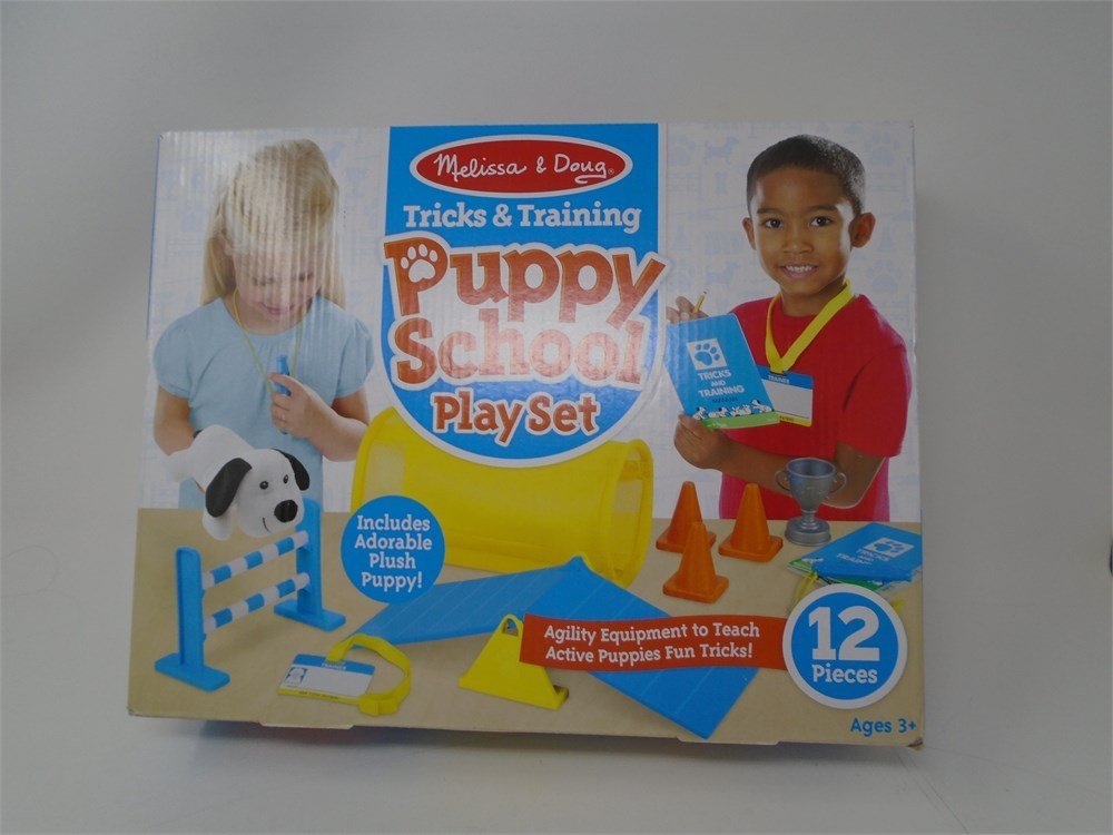 Melissa & Doug Tricks & Training Puppy School Play Set