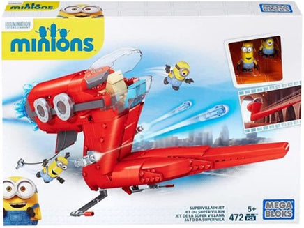 Minions: Mega Bloks Minion Movie Supervillain Jet | Ozzy's Antiques, Collectibles & More