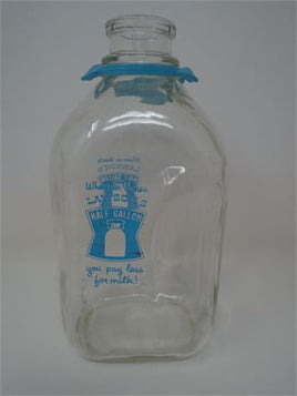 Vintage Lawson Milk Co. 1/2 Gallon Bottle -OH | Ozzy's Antiques, Collectibles & More