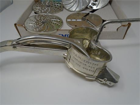 Vintage Mouli Grater  Vintage Mouli grater from France