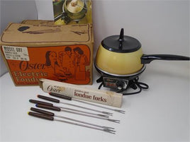 Vintage Oster Electric Fondue W/Controlled Heat Model 681 | Ozzy's Antiques, Collectibles & More