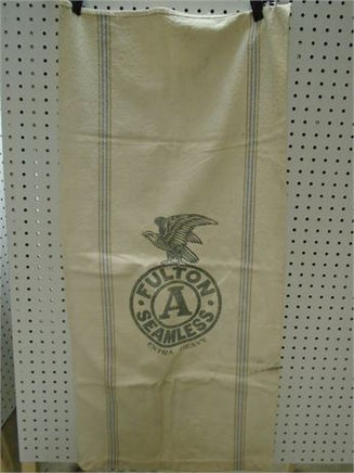 Vintage Fulton A Seamless Extra Heavy Cloth Feed Bag | Ozzy's Antiques, Collectibles & More