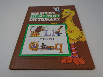 Vintage Big Bird's Sesame Street Dictionary-Vol. 1-4 | Ozzy's Antiques, Collectibles & More