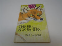 Vintage Three Aesop Fox Fables 1971