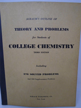 Vintage 1949 College Chemistry 3rd Edition | Ozzy's Antiques, Collectibles & More