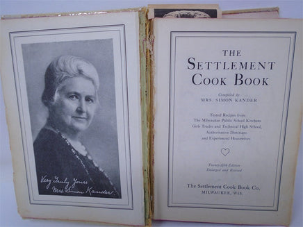 Vintage 1943 Way To A Man's Heart The Settlement Cookbook | Ozzy's Antiques, Collectibles & More