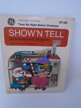 Vintage 1964 GE Show N Tell Twas The Night Before Xmas Picture Sound Program | Ozzy's Antiques, Collectibles & More