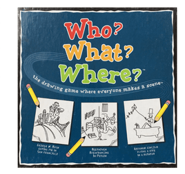 Who What Where The Party Drawing Game | Ozzy's Antiques, Collectibles & More