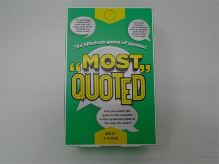 The Hilarious Game Of Quotes “Most Quoted” | Ozzy's Antiques, Collectibles & More