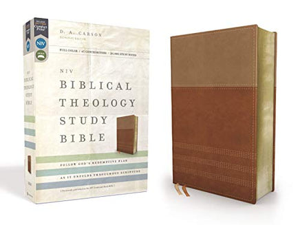 The NIV Biblical Theology Study Bible, Brown | Ozzy's Antiques, Collectibles & More