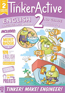 TinkerActive Workbooks: 2nd Grade English Language Arts | Ozzy's Antiques, Collectibles & More