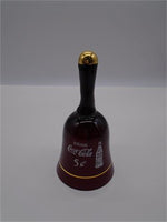 Vintage Ruby Coca Cola 5 Cents Bell | Ozzy's Antiques, Collectibles & More