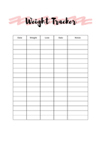 Weight Loss Tracker | Ozzy's Antiques, Collectibles & More