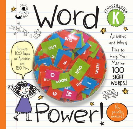 Word Power! Kindergarten: Activities and Word Tiles | Ozzy's Antiques, Collectibles & More