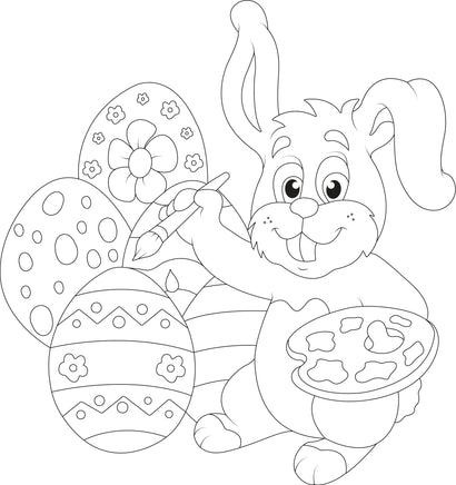 Kids Easter Coloring Pages | Ozzy's Antiques, Collectibles & More