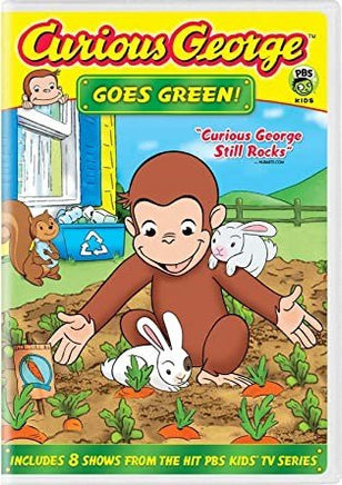 Curious George Goes Green- DVD | Ozzy's Antiques, Collectibles & More