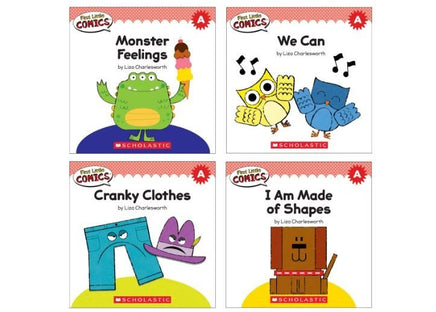 First Little Comics Parent Pack: Levels A & B: 20 Funny Books | Ozzy's Antiques, Collectibles & More