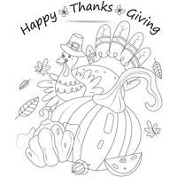 Kids Thanksgiving Coloring Pages | Ozzy's Antiques, Collectibles & More