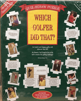 Which Golfer Did That ? Quiz Jigsaw Puzzle | Ozzy's Antiques, Collectibles & More